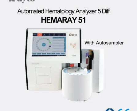 Rayto Hemaray 51 with Autosampler Automated Hematolofy Analyzer 5 Diff with Autosampler ~dl/2026/3/12/10