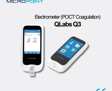 qLabs Q3 POCT (PT-INR, APTT) Electrometer POCT Coagulation ~dl/2026/3/12/13
