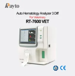 Auto Hematology Analyzer 3 Diff Vet